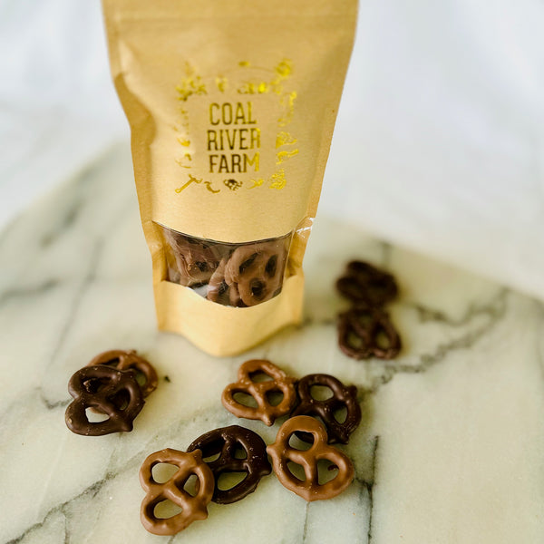 Chocolate Coated Pretzels