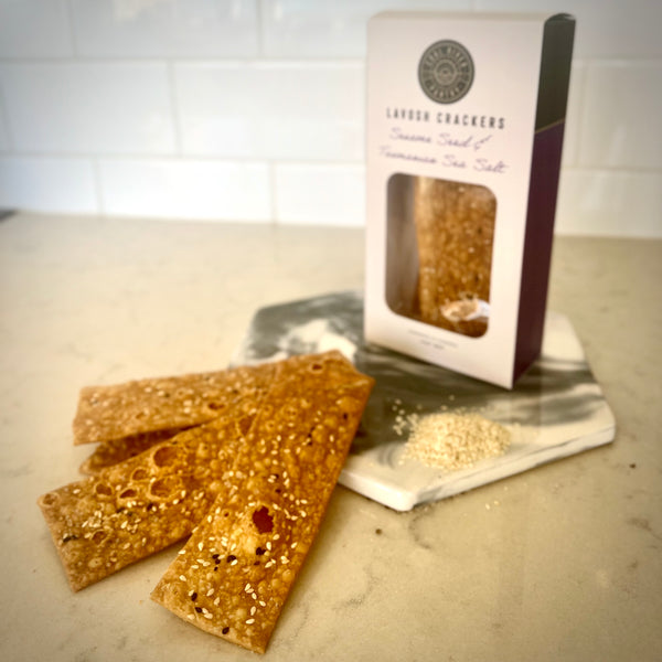 Handmade Lavosh Crackers